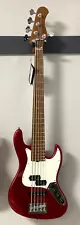 Sadowsky MetroExpress 21-Fret Hybrid PJ 5-string Bass - Candy Apple Red Metallic