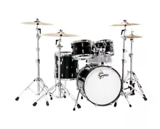 Used Gretsch Drums Renown 4-pc Shell Pack w/20" Kick - Piano Black