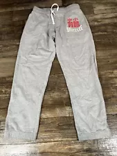 Under Armour Roots Of Fight Bloodlines Bruce Lee Sweatpants Mens Large Gray Gym