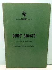 Ferrari 330GTC Maintenace Repair Procedures Instructions Workshop Manual_GENUINE