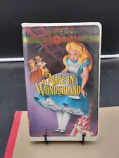 VHS Walt Disney, ALICE IN WONDERLAND, Gold Classic Collection, 2004