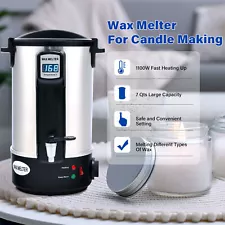 7 Qts Wax Melter for Candle Making Electric Wax Melting Pot Commercial or Home