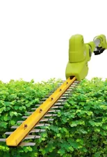 18 in. Electric Telescoping Pole Hedge Trimmer