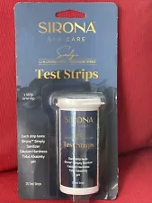 Sirona Spa Care Simply Test Strips ( 25 ) Simply Sanitizer Calcium Hardness