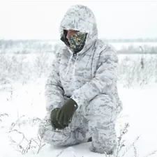 Winter Camouflage Multicam Alpine White Militaria Hunting Airsoft Snow Light New