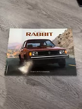 1984 Volkswagen Rabbit Automotive Dealer Brochure