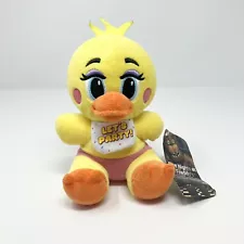 Funko Five Nights at Freddy's Toy Chica Plush Let's Party FNAF 2016 Duck 7"