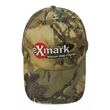 Exmark Mowers Embroidered Logo Camo Snapback Cap Trucker Hunter Ball Hat