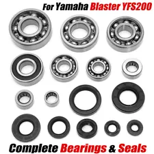 Bottom End Engine Transmission Bearing Seal For Yamaha Blaster YFS200 1988-2006