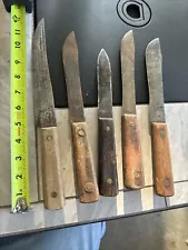 Vintage Lot Of Old Hickory Knife Knives 5