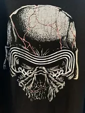 XL Star Wars Kylo Ren Shirt Darth Vader Skull Zero Foxtrot Wash With Souls