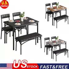 Multiple Colors Dining Table Set for 4 Dining Table for Small Space Apartment