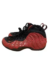 Nike Air Foamposite One Cracked Lava 'Red/Black' MISMATE L:9 R:8.5 - 314996014