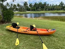 Ocean Kayak Malibu Two Tandem Sit on Top w/ Paddles, Seats & Life Jackets