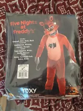 Foxy Fox Five Nights Freddy's Video Game Fancy Dress Halloween Teen Costume