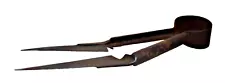 2 Vintage Sheep Shears One 12.25 Rusty, One 12.5 Inches Has Patina Estate Sale