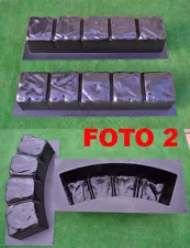 Concrete molds edge stone concrete edging border Sold set 4 pcs molds BR02+BR04