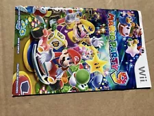 Mario Party 9 for Wii Instruction Manual Booklet ONLY!!