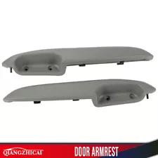 Truck Door Armrest Gray Driver & Passenger Fit For Cadillac Chevy GMC SUV 2 Pcs (For: 2002 GMC)