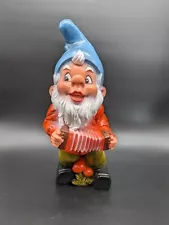 Private listing For eri_spat Gotz Garden Gnomes Musician And Lumberjack