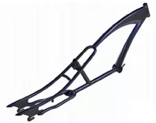 Gloss Black 26" Custom Stretch Beach Cruiser Bike FRAME with Chain Guard