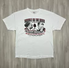 Vintage Mike Tyson Vs Lennox Lewis Size XL Rumble On The River Memphis T-Shirt