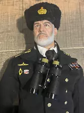 1/6 HUNT FOR THE RED OCTOBER RUSSIAN SUBMARINE COMMANDER RAMIUS SEAN CONNERY DID