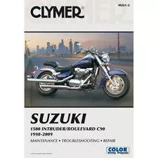 CLYMER Physical Book for Suzuki 1500 Intruder/Boulevard C90 (1998-2009) | M261-2 (For: Suzuki Intruder 1500)