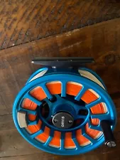 Orvis Hydros 5 Flyfishing Reel-Blue w/ orange backing and Orvis Pro Ignitor Line