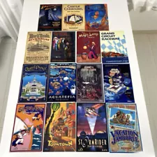 ☆ Disney Resort Story ☆ Clear Art Poster Set of 27 Not for Sale