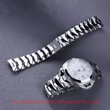 24mm Top Quality Solid Steel Watch band Bracelet For Panerai PAM Luminor 44mm