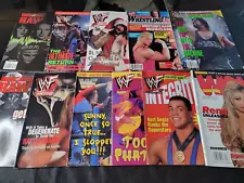 WWF WRESTLING MAGAZINE LOT OF 11 RAW, WWE, ULTIMATE WARRIOR, KEVIN NASH