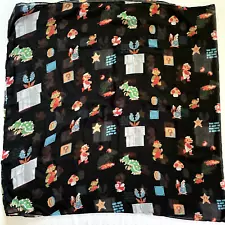 Super Mario Bros Infinity Scarf Nintendo Bioworld 2016 8 Bit Pixelated EUC