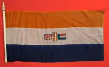 Vintage South African flag wool with some minor mothing