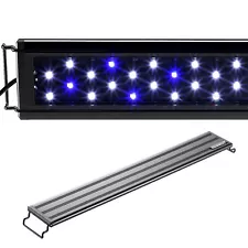 AQUANEAT LED Aquarium Light Blue White for 12" Fresh Water Fish Tank Light(USED)