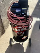 coleman powermate air compressor Blackmax 155 Max Psi 21 Gallon