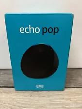 Amazon Echo Pop Black Smart Speaker C2H4R9 Sealed