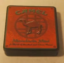 CAMEL Cigarettes MANDARIN MINT Tin with Foil and Insert!!!!