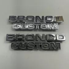 1978 79 Ford Bronco Custom Emblems e3