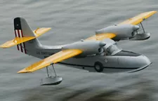 Giant 1/4 Scale Grumman Widgeon Amphibian Seaplane Plans and Templates 120ws