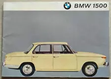 BMW 1500 Car Sales Brochure For 1964 #W270 100 9.63 E