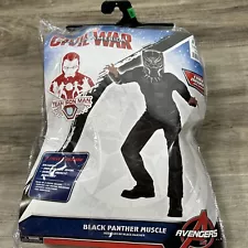 Marvel Black Panther Muscle Child Size Medium Halloween Costume #170