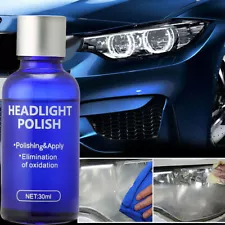 30ml Car Headlight Lens Restoration Fluid Repair Kit Plastic Light Polish Liquid