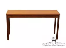 New ListingDANISH MODERN Minimalism Teak Wood 46" Accent Sofa Table