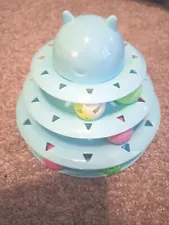 Cat Ball Toy- Upsky Brand- Fun Cat Toy With Balls And Stand - Cat Toy BALL Tower