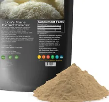 Lion's Mane 8.8oz Mushroom Powder Pure Extract