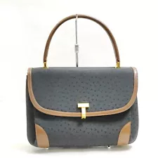 Tiffany&Co Hand Bag Black Canvas 3123445