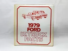 1979 Ford Light Truck Sales Data Book for Dealer Use Only Pickup Bronco Ranchero