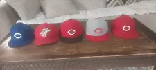 New ListingCincinnati Reds MLB Authentic New Era 59FIFT 5 HatsYY Fitted Cap - 5950 Hat Cap