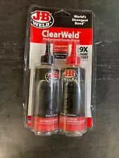 JB Weld 50240 ClearWeld Professional Grade Epoxy, Clear 8 oz.